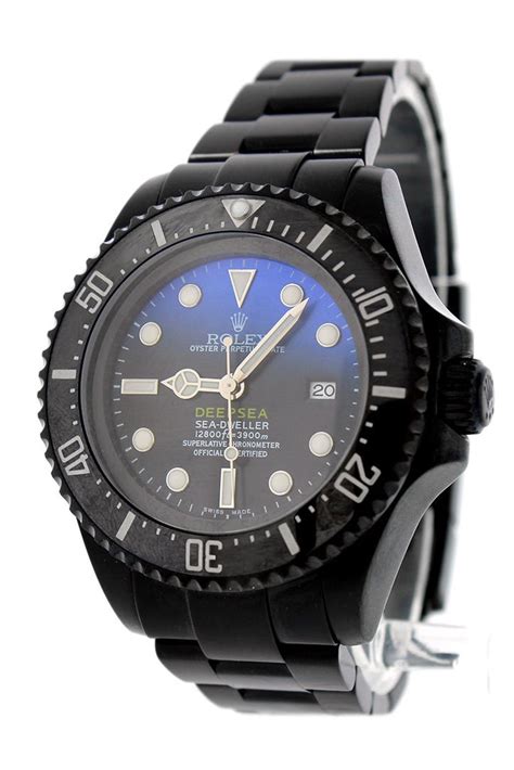 rolex deepsea pvd black out|rolex deepsea price new.